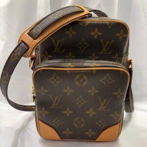 Louis Vuitton Amazone Leather Crossbody Bag